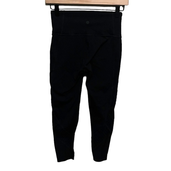 Athleta High Rise Pintuck Chaturanga Crop Leggings - Picture 3 of 8